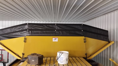 Lexion 760 Prototype Power Hopper Topper